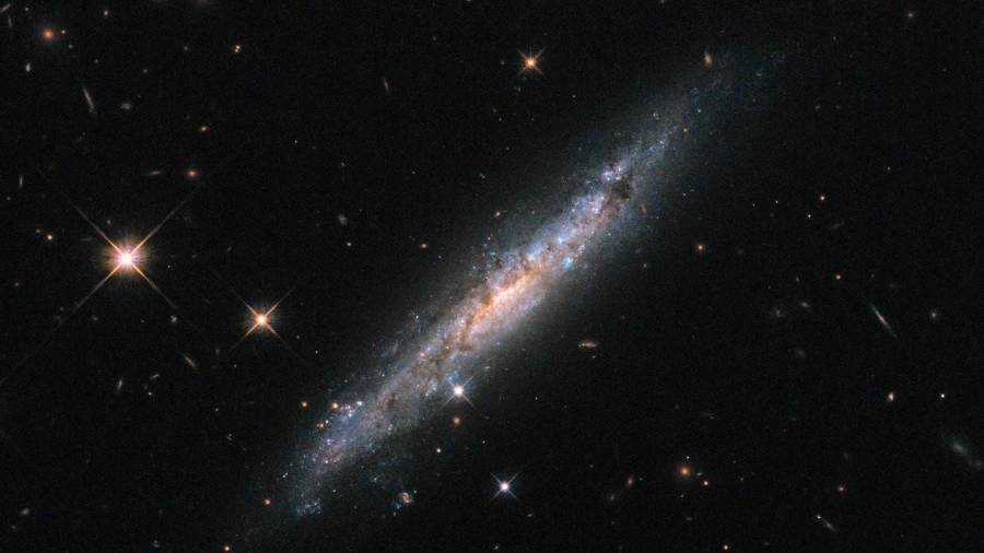 La galaxia ESO 580-49. (Fuente, telescopio espacial Hubble / NASA).