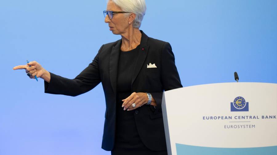 Bancos. Christine Lagarde, presidenta del Banco Central Europeo. Foto: Europa Press