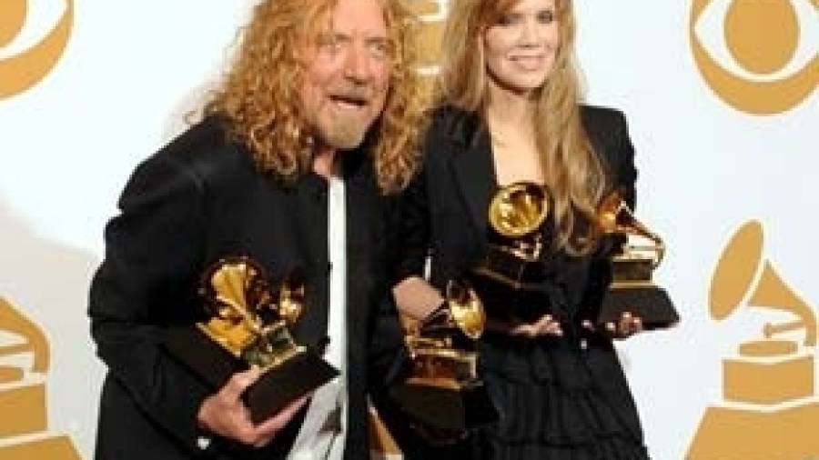 Robert Plant y Krauss logran cinco premios Grammy