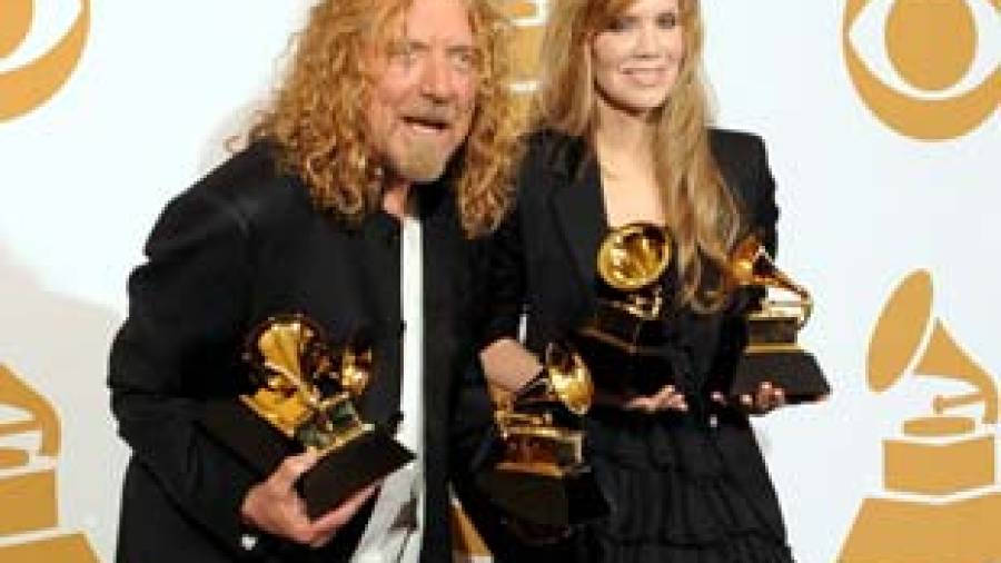 Robert Plant y Krauss logran cinco premios Grammy