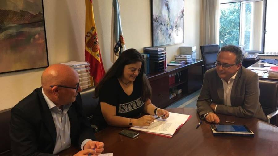 Xunta y Ayuntamiento colaboran en la movilización de tierras para un mejor aprovechamiento de los castaños en Folgoso