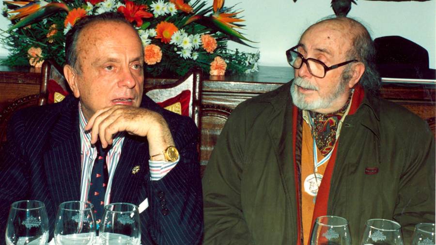 1991. Xosé Otero Aveledo -Laxeiro -. (Fuente, El Correo Gallego)