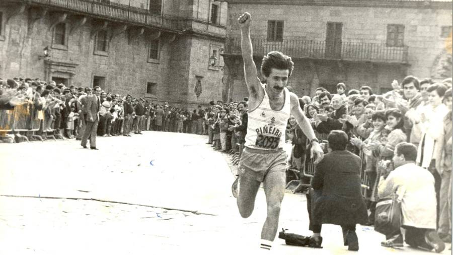 Javier F. Feijóo logrou tres triunfos. (Fuente, El Correo Gallego)