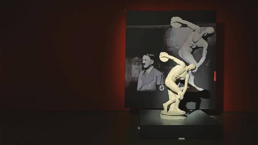‘Discobolo Lancellotti’, réplica de la escultura homónima de Mirón