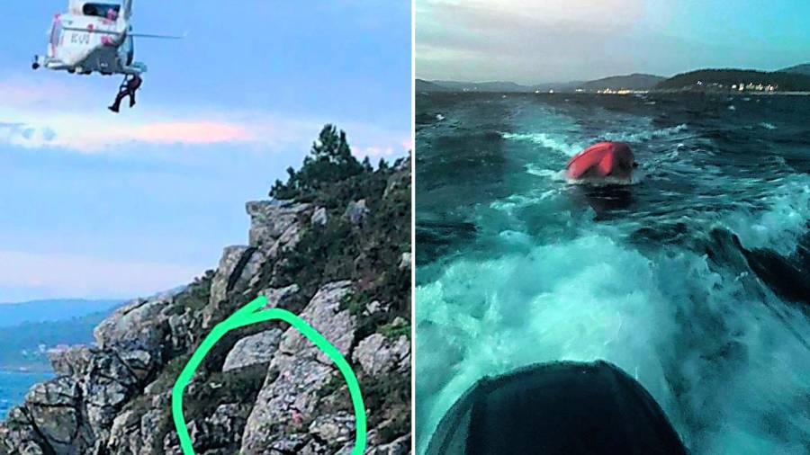 Prosigue la búsqueda de los dos jóvenes que navegaban en un kayak en Porto do Son