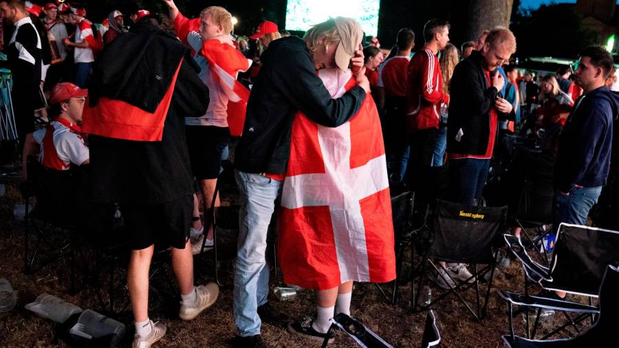 Dinamarca o lo que queda del fútbol