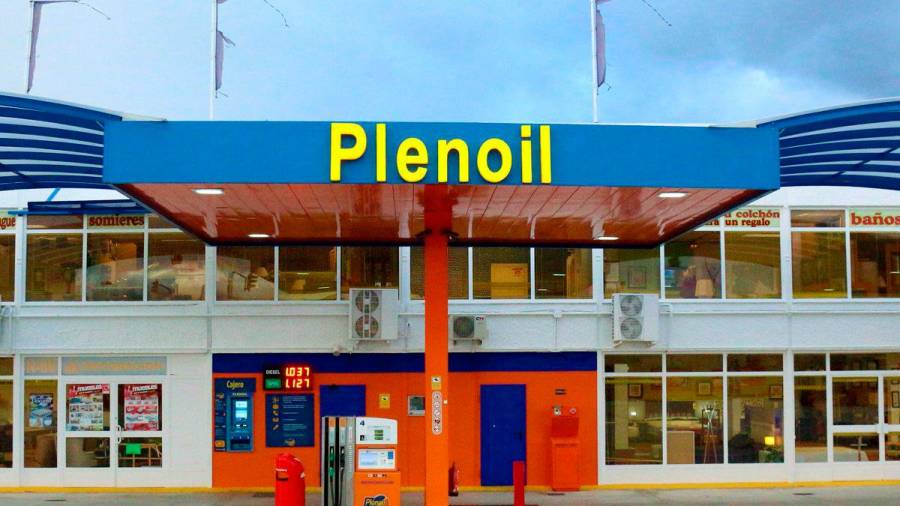 Una de las gasolineras tipo de bajo coste perteneciente al grupo Plenoil S.L. Foto: Plenoil