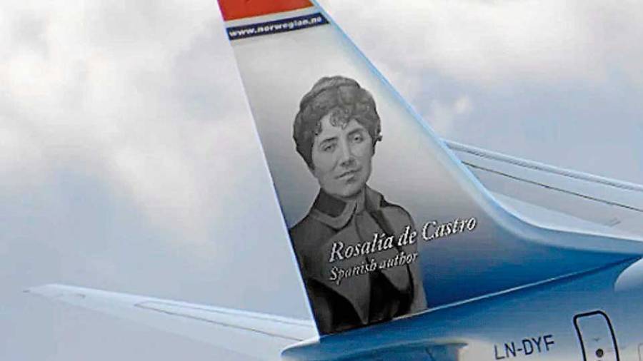 Rebautizo oficial del aeropuerto como Rosalía de Castro