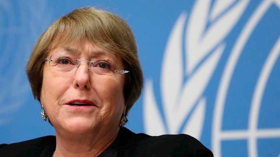 Bachelet advierte a Israel que “la anexión es ilegal, punto”