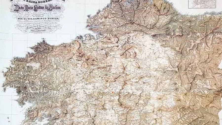 EL CORREO y Teófilo Edicións regalan este martes el mapa de Galicia de Fontán
