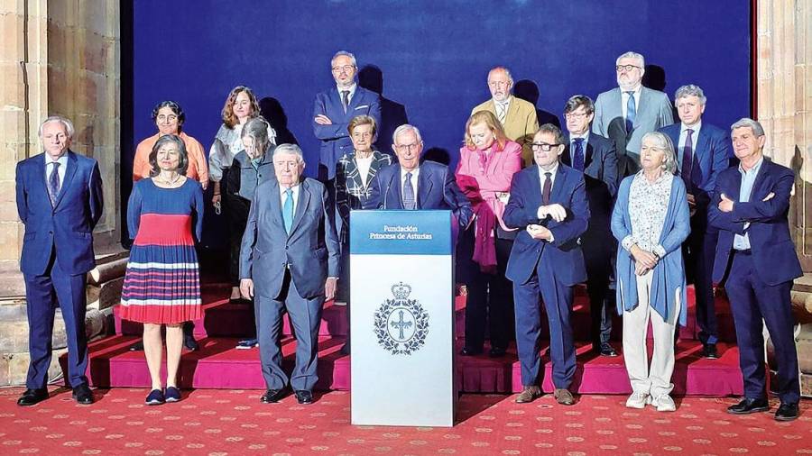 El jurado del Premio Princesa de Asturias de Comunicación y Humanidades 2022. Foto: E. Press