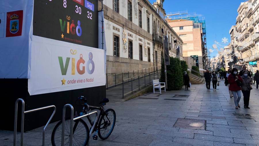 Los hoteles de Vigo colgarán el ‘lleno’ con el encendido navideño