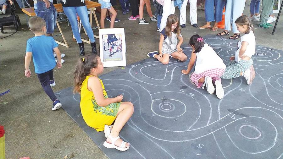 Festival de juegos en A Barquiña de Ponteceso. Foto: Melga