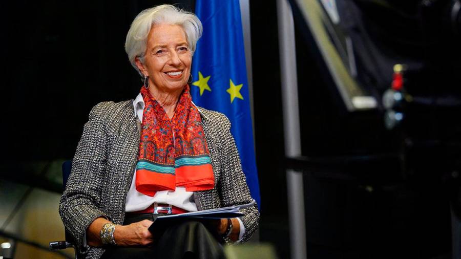 Christine Lagarde, presidenta del Banco Central Europeo. Foto: E.P.