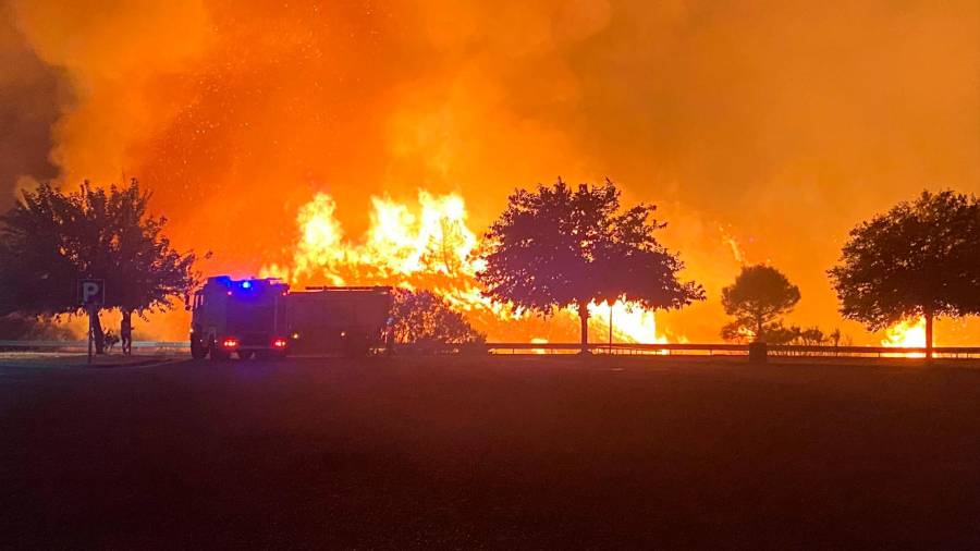 Incendio en Sierra Bermeja CPB 09/09/2021