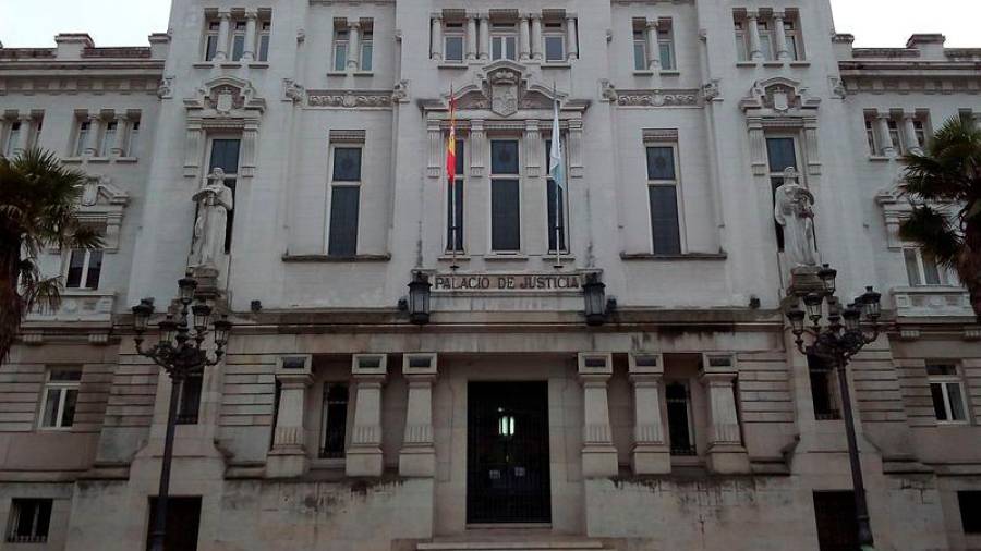 Palacio de Justicia de La Coruña, sede de la Audiencia Provincial de La Coruña. Foto: Google