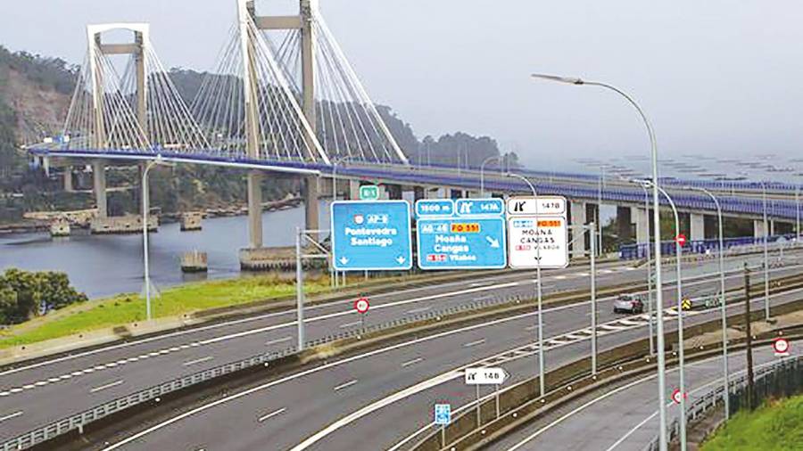 ap-9. El traspaso a Galicia de la autopista gestionada por Audasa sigue encallado y sin visos de salir adelante por las trabas del Gobierno. Foto: Efe