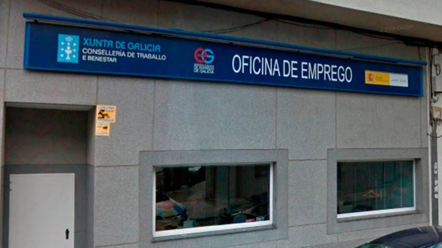 Oficina del Servizo Público de Emprego de la Xunta, donde se integran los empleados del SEPE