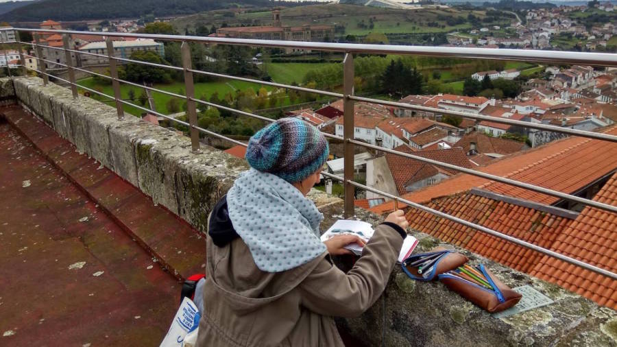 Compostela: musa busca artista