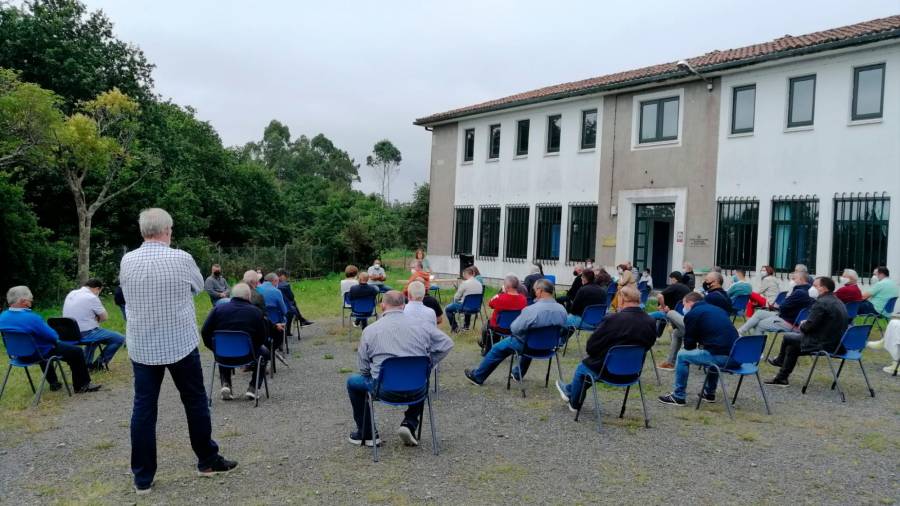 Reunión da veciñanza de San Xoán e Santa Cristina de Fecha, celebrada o pasado fin de semana. Foto: Fed. Rural de Santiago