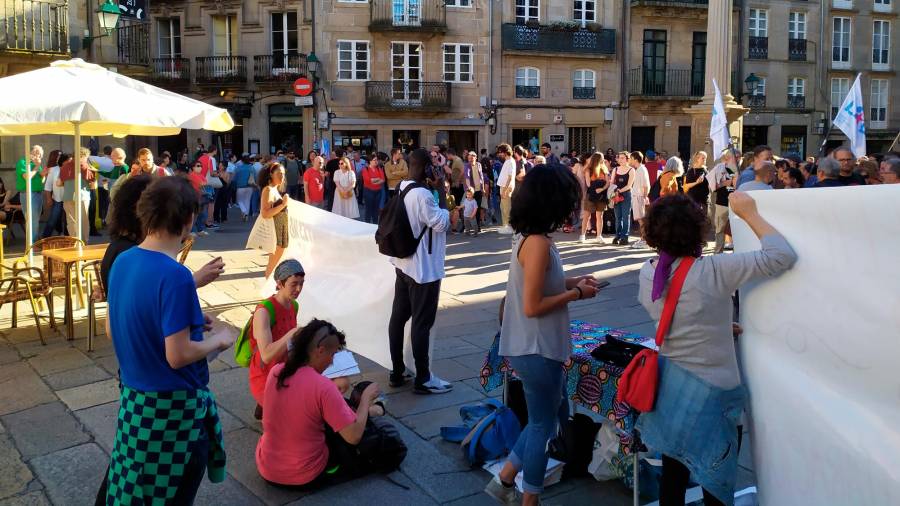 Protesta para condenar las muertes en Melilla: “Las vidas negras importan”