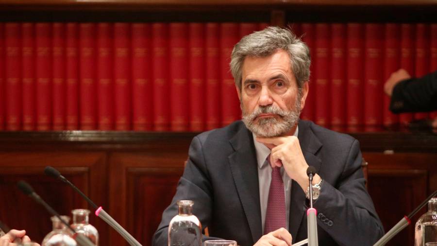 Carlos Lesmes, presidente del Consejo General del Poder Judicial y del Tribunal Supremo. Foto: E.P.