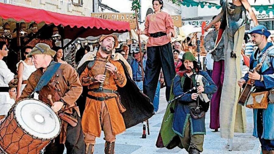 Noia viajará en el tiempo con su tradicional feira medieval