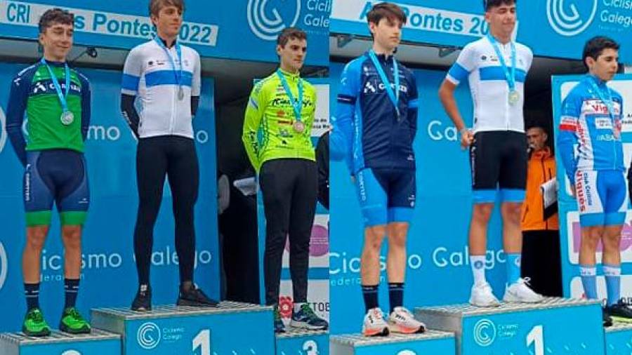 Nuevo triunfo del ciclista Éric Fagúndez para el club Padronés-Cortizo