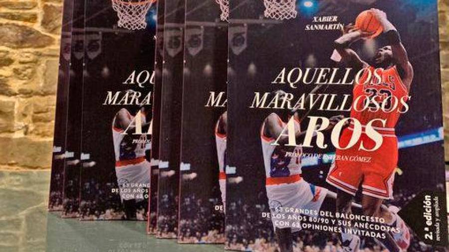 Agotado el libro de baloncesto ‘Aquellos Maravillosos Aros” en TiroLibre, lo hay en la web de ‘Gigantes’