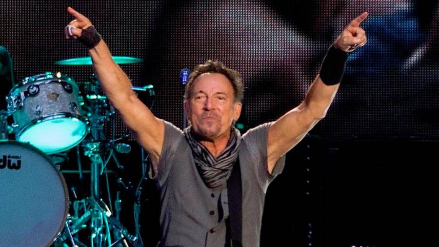 El músico estadounidense Bruce Springsteen. Foto: E.P.