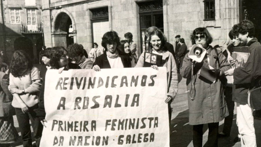 ...Cuando las manifestantes del 8M eran mal vistas y la sociedad no entendía el feminismo