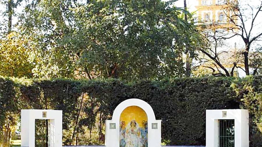 Glorieta de Ofelia Nieto en el Parque de María Luisa de Sevilla. Foto: ECG