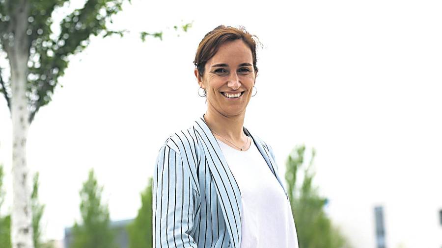 Mónica García, candidata de Más Madrid a la Presidencia de la Comunidad de Madrid. E. P.