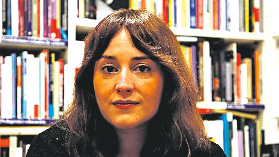 A escritora Berta Dávila. Foto: A. H.