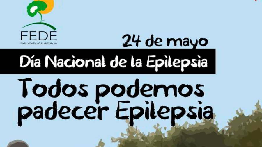 SALUD. Cartel de la Federación Nacional de Epilépsia (FEDE). Foto: www.agamfec.com