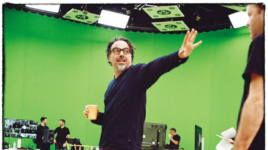 director. Alejandro G. Iñárritu durante la grabación. Foto: CC