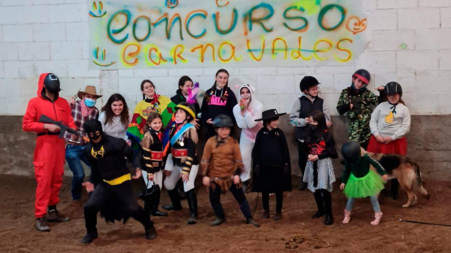 Fiestas de entroido en Hípica Boullón con premios para todos