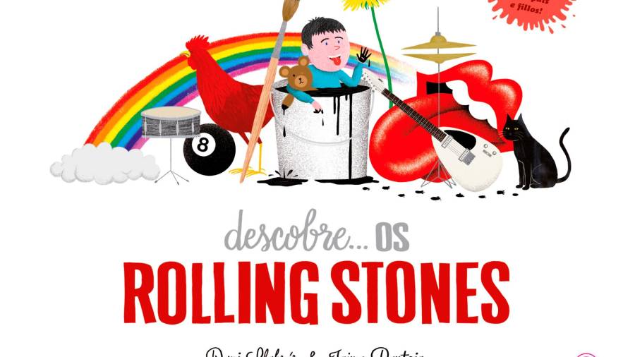 Chegan dous libros infantís, un sobre os Beatles e outro sobre os Rolling Stones