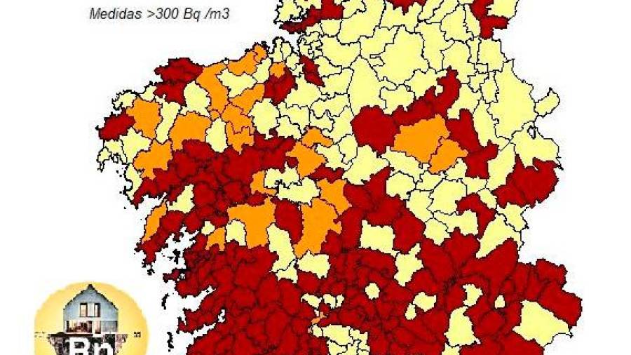 Galicia incumple la norma europea sobre radón en el ámbito laboral desde 2018