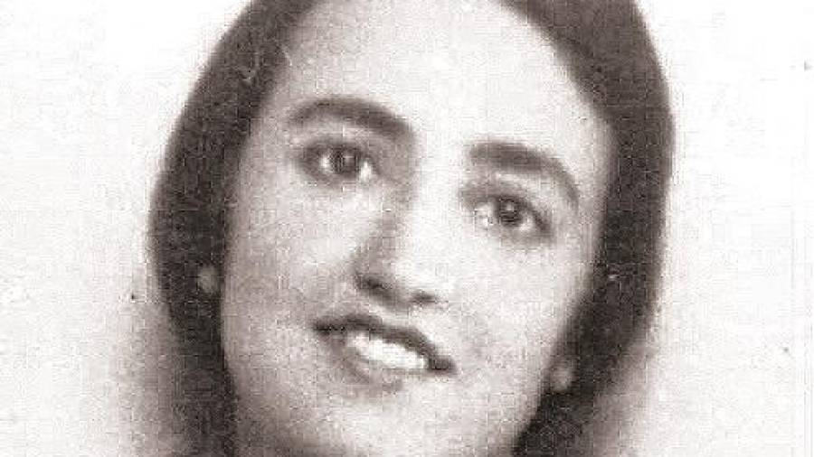 Jimena Fernández de la Vega (Vegadeo, 1895 - Santiago 1984)