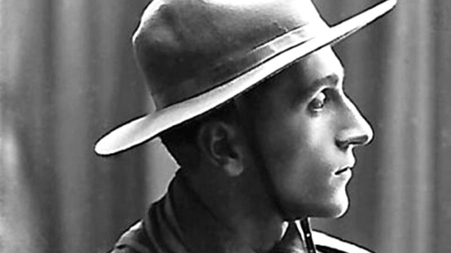 Krikor Djololian, destacado líder Scout.
