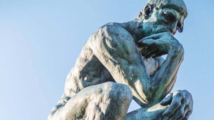 El Pensador de A. Rodin (1881 ). Foto: ECG