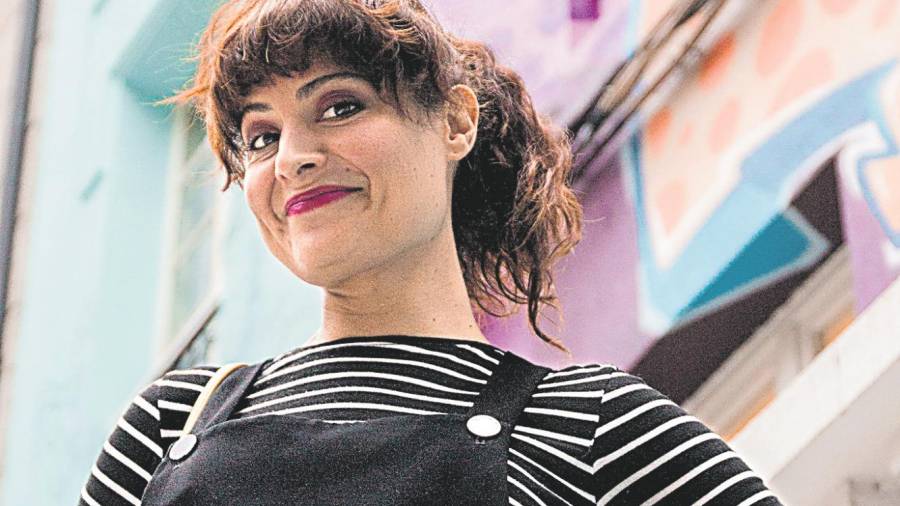 ACTRIZ. La conocida actriz ourensana Ledicia Sola ofrecerá hoy su monólogo ‘Divina’. Foto: Paula Amati