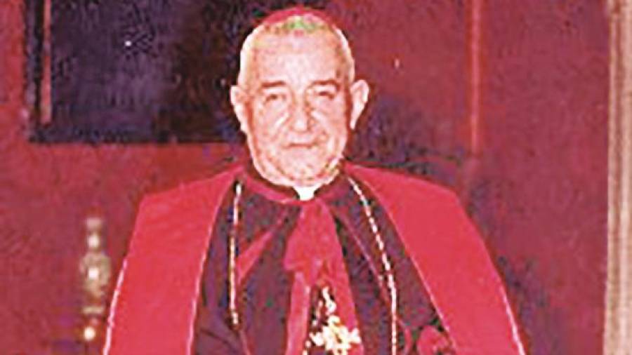 El cardenal Fernando Quiroga Palacios. Foto: ECG
