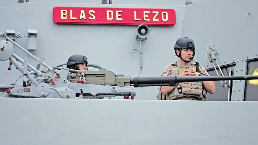 A Coruña, la segunda provincia que cuenta con más militares de la Armada en España