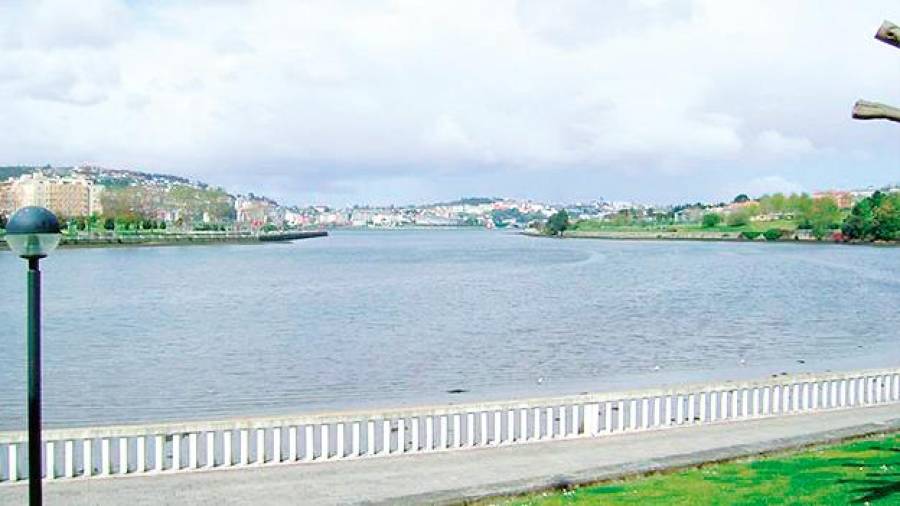 Ría do Burgo, na Coruña