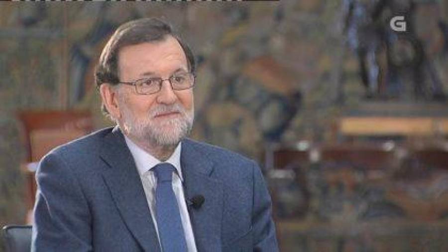 Mariano Rajoy, expresidente del Gobierno central. Foto: Televisión de Galicia