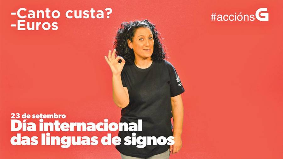 A Crtvg conmemora o Día Internacional das Linguas de Signos, o 23 de setembro . Foto: G