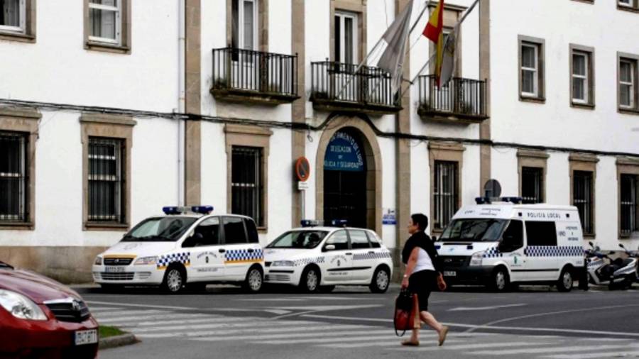 Imagen de la fachada de la Policía Local de Lugo
