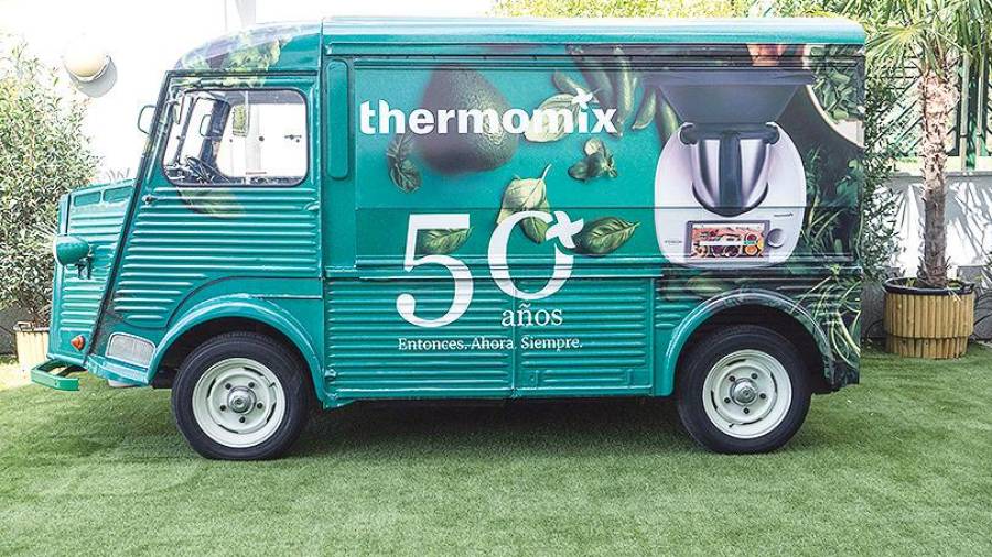 La ‘foodtruck’ de Thermomix se detendrá hoy en Bertamiráns